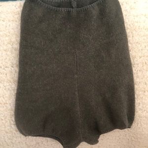 CAPEZIO fold over knit dance shorts